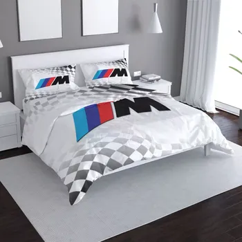 Povlečení Saténové povlečení MPERFORMANCE Šachovnice - Sablio - 140x200 / 90x70