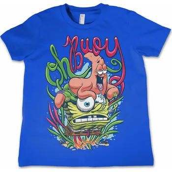 Chlapecké tričko SpongeBob Squarepants tričko, Oh Boy Blue Kids, dětské L velikost L (10 let)