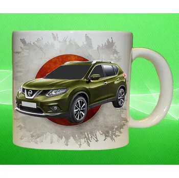 hrnek s Nissan X-Trail II 150ml (hrneček s osobním autem Nissan )