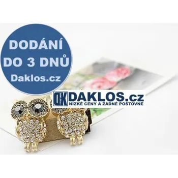 Módní doplněk Náušnice ve tvaru sovy / soviček