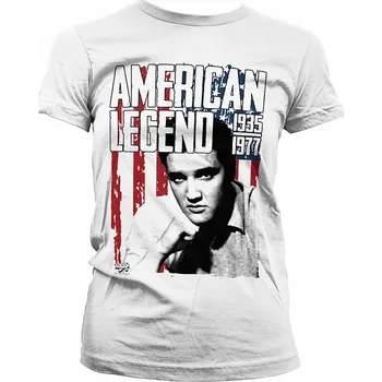 Dámské tričko Elvis Presley tričko, American Legend, dámské S
