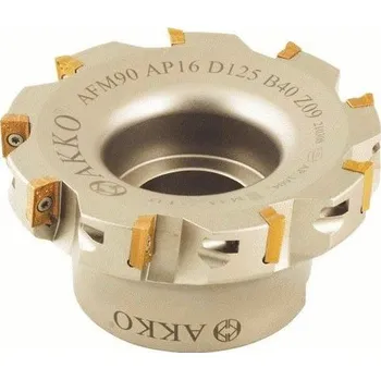Fréza Nástrčná fréza AFM90 AP10, AP16 - AKKO AFM90-AP10-D100-A32-Z09