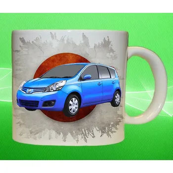hrnek s Nissan Note 150ml (hrneček s osobním autem Nissan)