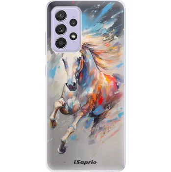 Odolné silikonové pouzdro iSaprio - Abstract Horse - Samsung Galaxy A52/A52 5G