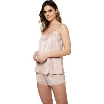 Dámské pyžamo Dámské pyžamo ITALIAN FASHION DOTYK béžová XXL 0