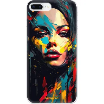 Odolné silikonové pouzdro iSaprio - Abstract Women - iPhone 8 Plus