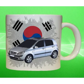 hrnek s Hyundai Getz 150ml (hrneček s osobním autem Hyundai)