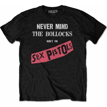 Pánské tričko Sex Pistols tričko, Never Mind The Bollocks Black, pánské L