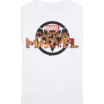 Pánské tričko Marvel Comics tričko, Captain Marvel New Logo, pánské S