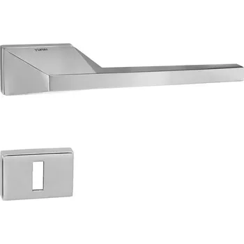 Dveřní kování TI - ARCTIC - RT 4004RT bez spodní rozety, klika/klika OC - ​​Chrom lesklý (03)