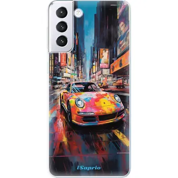 Pouzdro na mobilní telefon Odolné silikonové pouzdro iSaprio - Abstract Porsche - Samsung Galaxy S21+