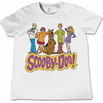 Scooby Doo tričko, Team Scooby Doo White, dětské M dětská velikost M (8 let)