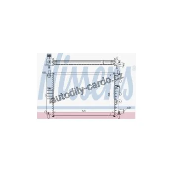 Chladič motoru Chladič motoru NISSENS 62164