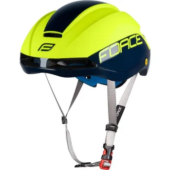 Cyklistická přilba Force ORCA MIPS fluo-modrá S-M 55-59 cm + DÁREK