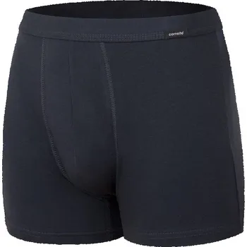 Pánské spodní prádlo Pánské boxerky CORNETTE AUTHENTIC PERFECT grafitová XXL 0