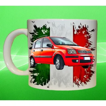 hrnek s Fiatem Fiat Panda 75ml (hrneček s osobním autem Fiat)