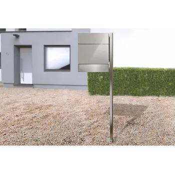Poštovní schránka Radius design cologne Schránka na dopisy RADIUS DESIGN (LETTERMANN 5 STANDING stainless steel 566) nerez