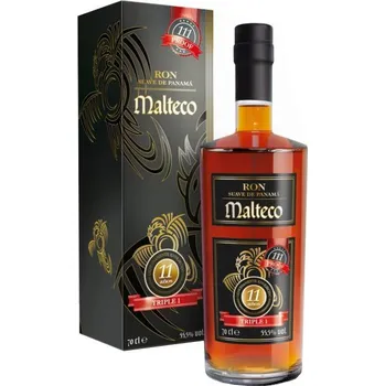 Rum Malteco Triple 1 11y 55,5% 0,7 l (karton)