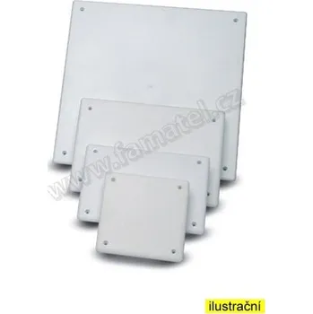 Elektroinstalační krabice FAMATEL Víčko T-3222 200x300mm na šroubky 83222