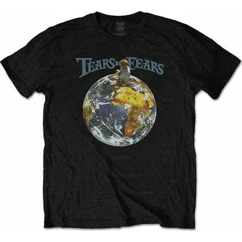 Pánské tričko Tears For Fears tričko, World Black, pánské XXL