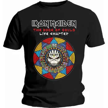 Pánská móda Iron Maiden tričko, BOS Live, pánské XL