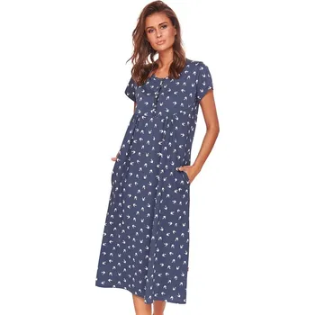 Dámská noční košile Noční košile DOCTOR NAP TM.4119 DEEP BLUE S 0