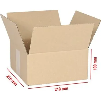 Obalový materiál Klopová krabice 210x210x100mm, 3VVL