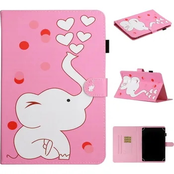 Pouzdro na tablet VSECHNONAMOBIL 70992 ART Zaklápěcí pouzdro pro tablet s úhlopříčkou 8" ELEPHANT