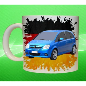 hrnek Opel Meriva II 75ml (hrneček s osobním autem Opel )