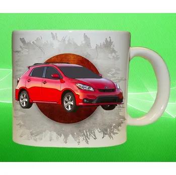 hrnek Toyota Matrix 330ml (hrneček s osobním autem TOYOTA)