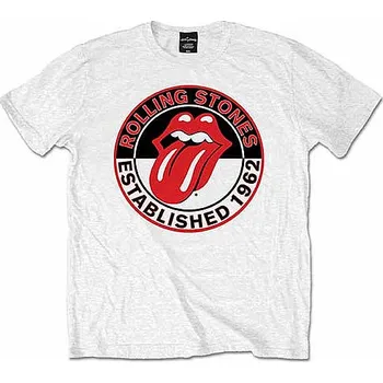Pánská móda Rolling Stones tričko, Est. 1962, pánské XXL