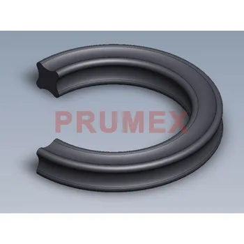 Těsnění motoru X-kroužek NBR 70 ShA 126,60x3,53 Dichtomatik