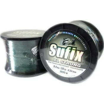 Vlasec Sufix XL Strong Smoke Green - návin 10,3kg 0,35mm