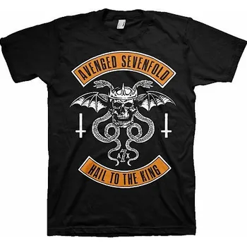 Pánská móda Avenged Sevenfold tričko, Hail to the King, pánské M