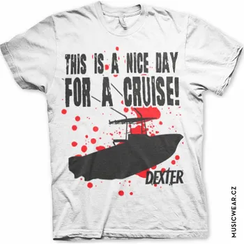 Pánské tričko Dexter tričko, This Is A Nice Day For A Cruise, pánské XXL