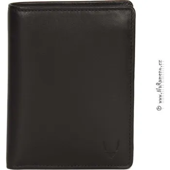 Obal na doklad Černá pánská peněženka HIDESIGN s vyjímatelnou dokladovkou 076