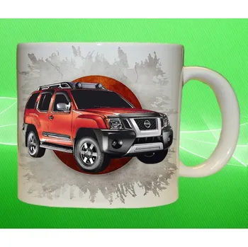 hrnek s Nissan Xterra 150ml (hrneček s osobním autem Nissan )
