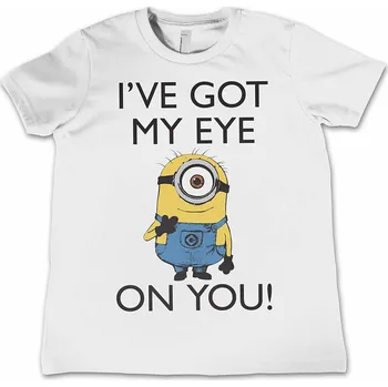 Karnevalový kostým Despicable Me tričko, I Got My Eye On You Kids White, dětské XL velikost XL věk (12 let)
