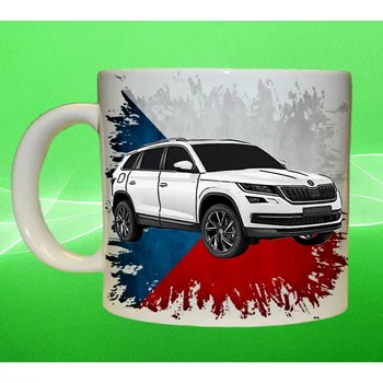 hrnek s autem České auta 24