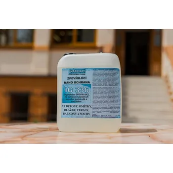 Fasádní barva IMPAGUARD 336 Hydrofobní zpevňující ochrana 5 l