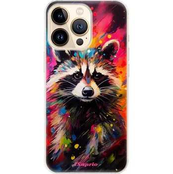 Pouzdro na mobilní telefon Odolné silikonové pouzdro iSaprio - Abstract Racoon - iPhone 13 Pro Max