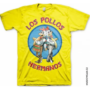 Pánské tričko Breaking Bad tričko, Los Pollos Hermanos Yellow, pánské XXL