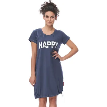 Dámská noční košile Noční košile DOCTOR NAP HAPPY TCB.9504 DEEP BLUE XL 0