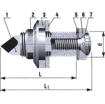 Nožová jednotka šikmá (pájená) - 242428 16 - 60 K01