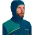 Pánská softshellová bunda Ortovox Pala Hooded M Petrol Blue