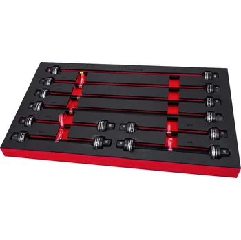 Silentblok motoru Master sada náhradních vřeten M10,M12,M14,M16, 8 dílů, Welzh (Welzh Werkzeug)