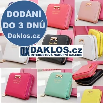 Peněženka Dámská peněženka z PU kůže - více barev Černá