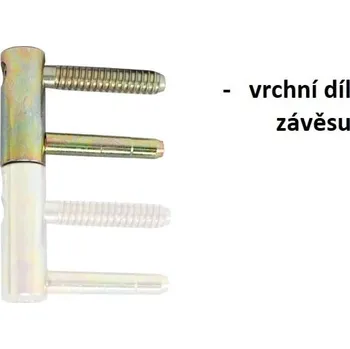 pant OV - Pant nastavitelný vrchní 495/14 Žlutý pozink