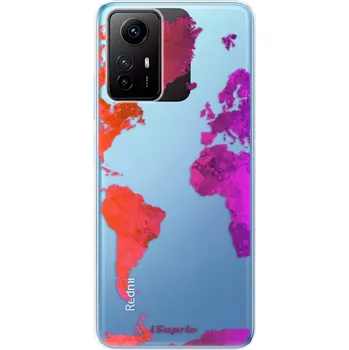 Pouzdro na mobilní telefon Odolné silikonové pouzdro iSaprio - Warm Map - Xiaomi Redmi Note 12S