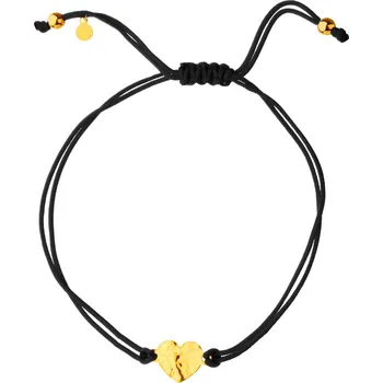 Náramek Náramek s prvky ze zlata - srdce - AP534-3341